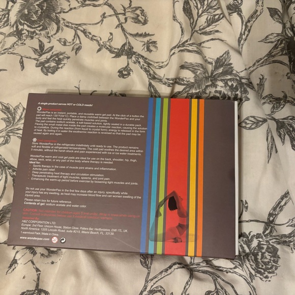 WonderPax Reusable Cool/Hot Gel Pack for Back - Picture 2 of 2